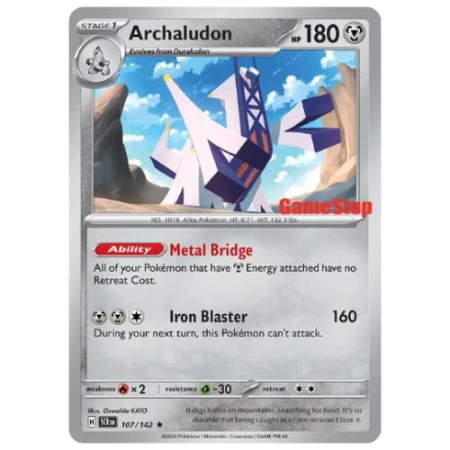 Archaludon (Cosmos Holo) (Gamestop Exclusive) Sealed Promo